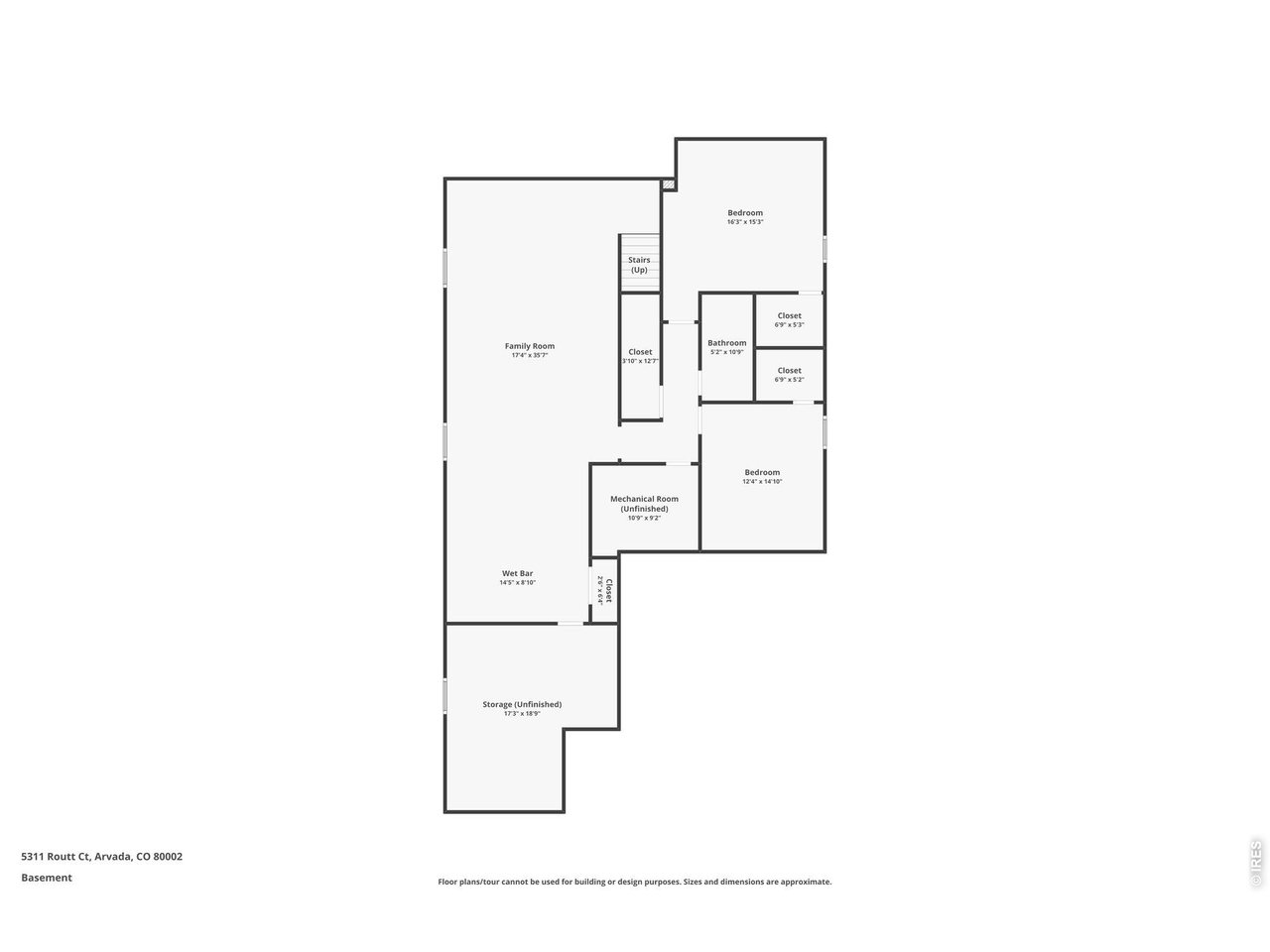 5311 Routt Court Arvada, CO 80002 - Photo 47 of 48 Basement Level