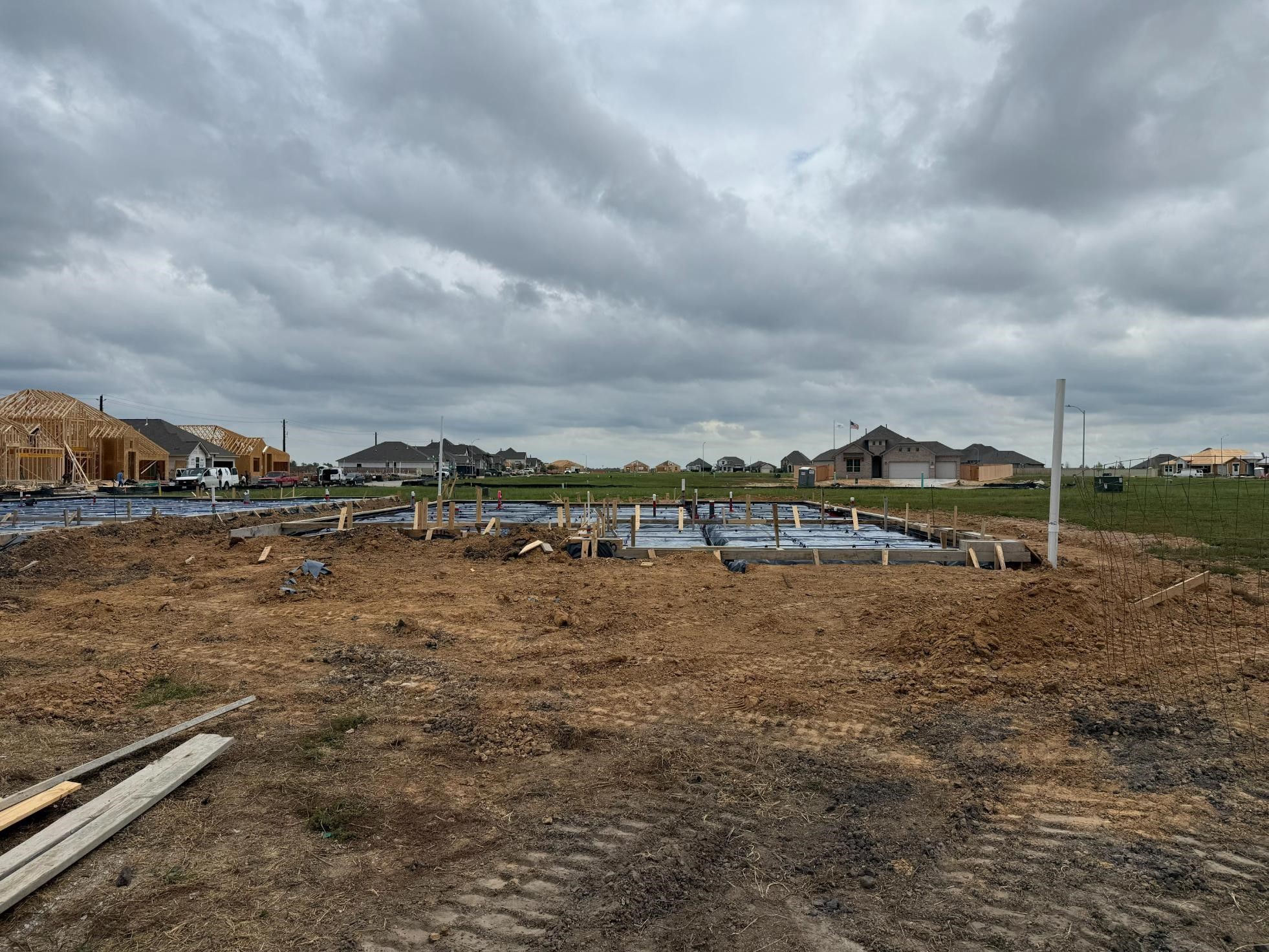 620 Deep Sands Drive Hempstead, TX 77445 - Photo 35 of 35 a view of a lake with houses in back