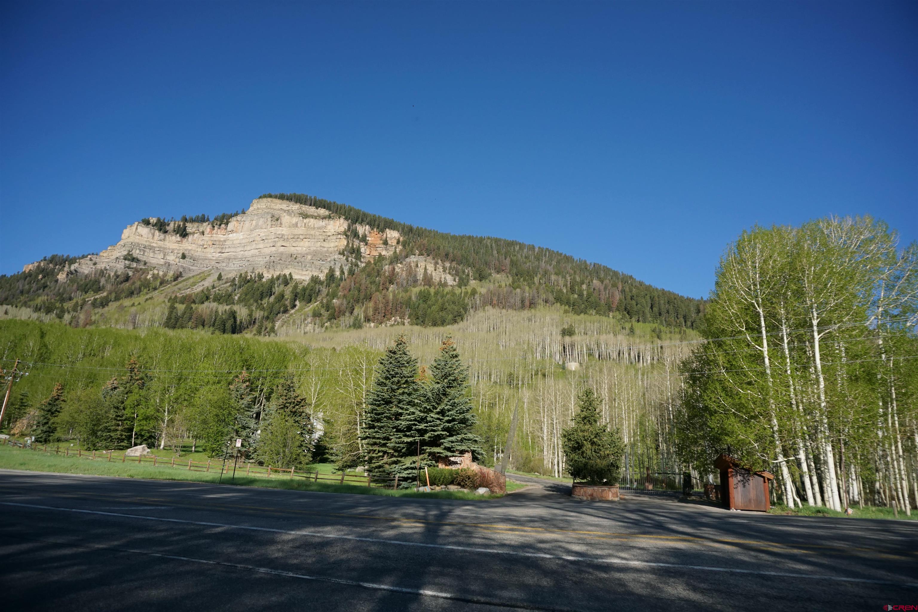 350 Falcon Ridge Road Durango, CO 81301 - Photo 18 of 39 a view of a big yard with large trees