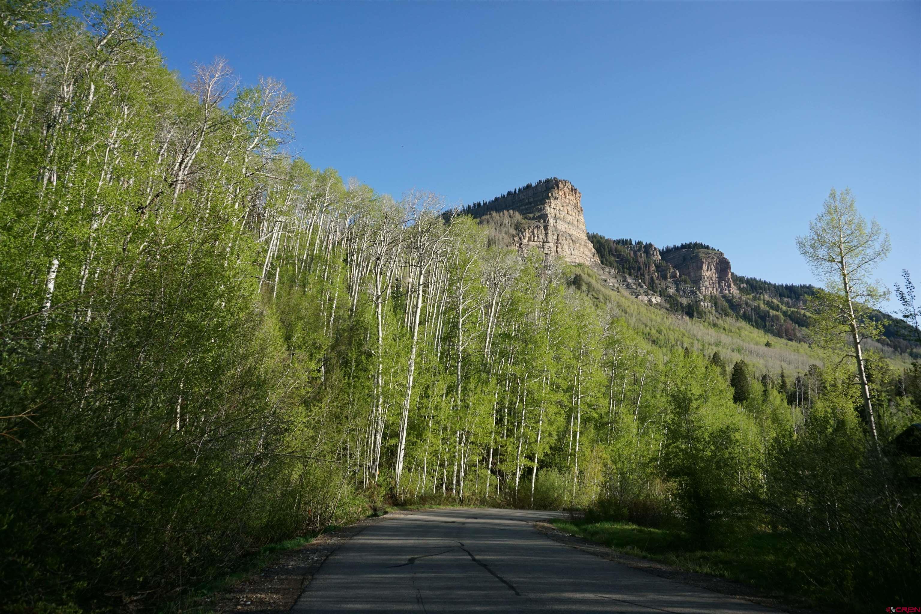 350 Falcon Ridge Road Durango, CO 81301 - Photo 26 of 39 a view of a garden with a building in the background