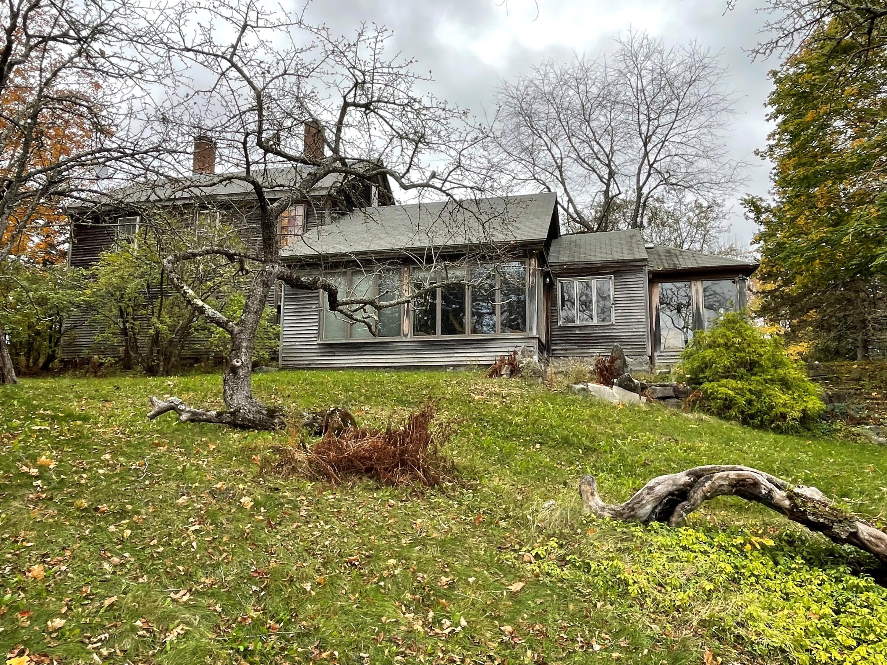 3 Rogers Point Road Steuben, ME 04680 - Photo 2 of 31 North side of house w/550 ft. on stream.