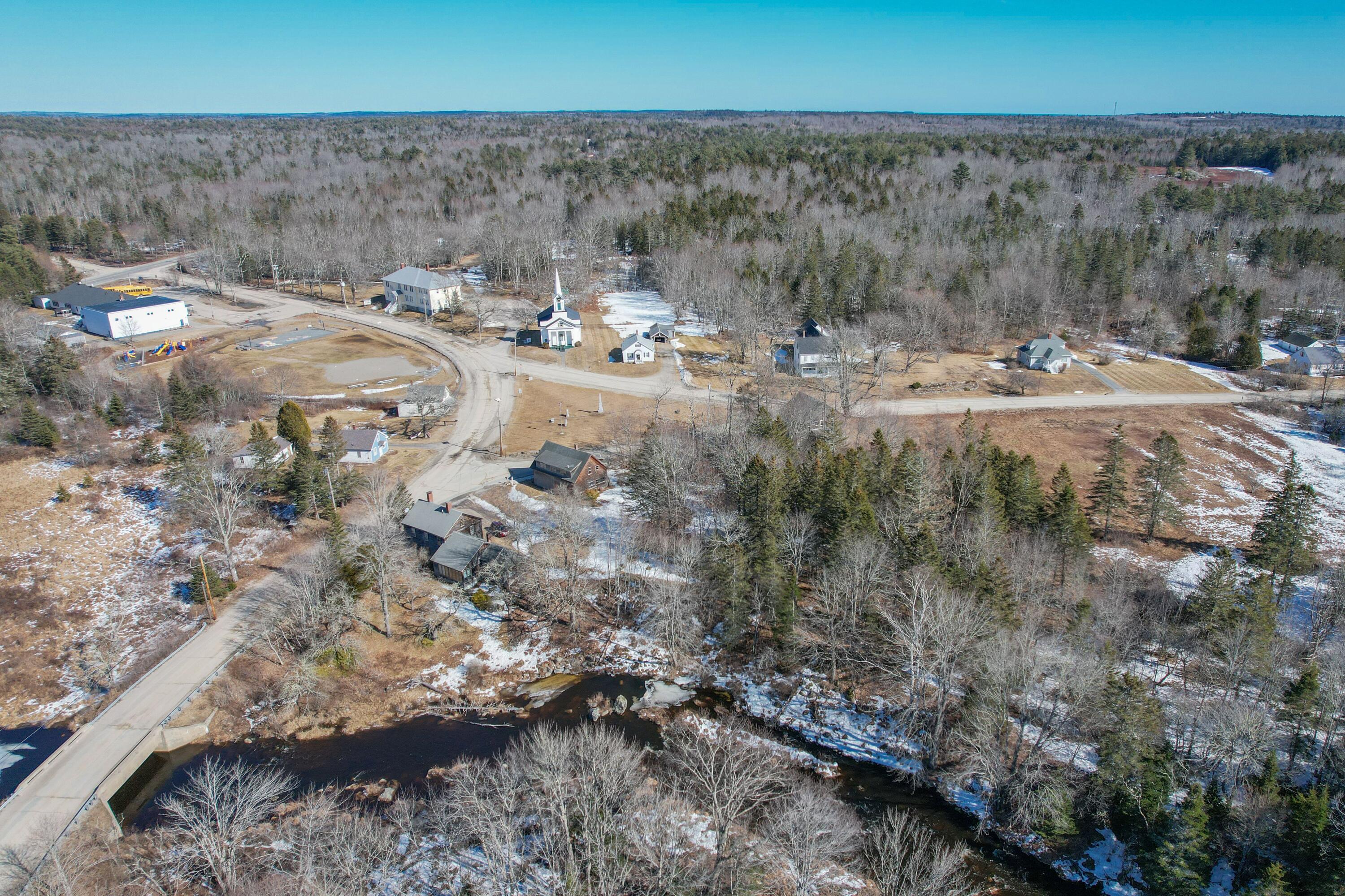 3 Rogers Point Road Steuben, ME 04680 - Photo 33 of 35 Steuben Village w/house in foreground.