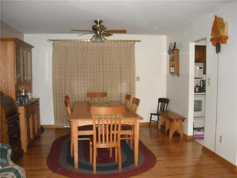 2403 Haymaker Road Monroeville, PA 15146 - Photo 5 of 19 Dining Room. Beautifully refinished hardwood floors in dining room. Sliding glass doors lead to 09x07 sunroom, which leads to backyard.