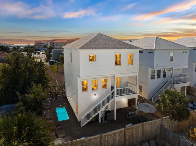 a view of city from balcony