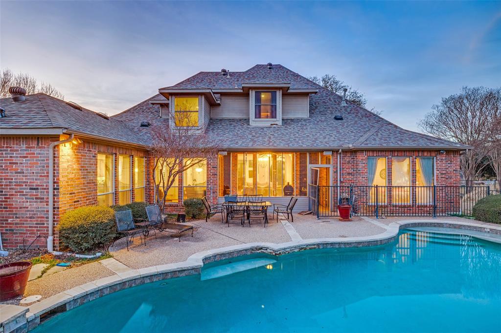 390 Oak Ridge Drive Fairview, TX 75069 - Photo 9 of 12 a view of swimming pool with outdoor seating