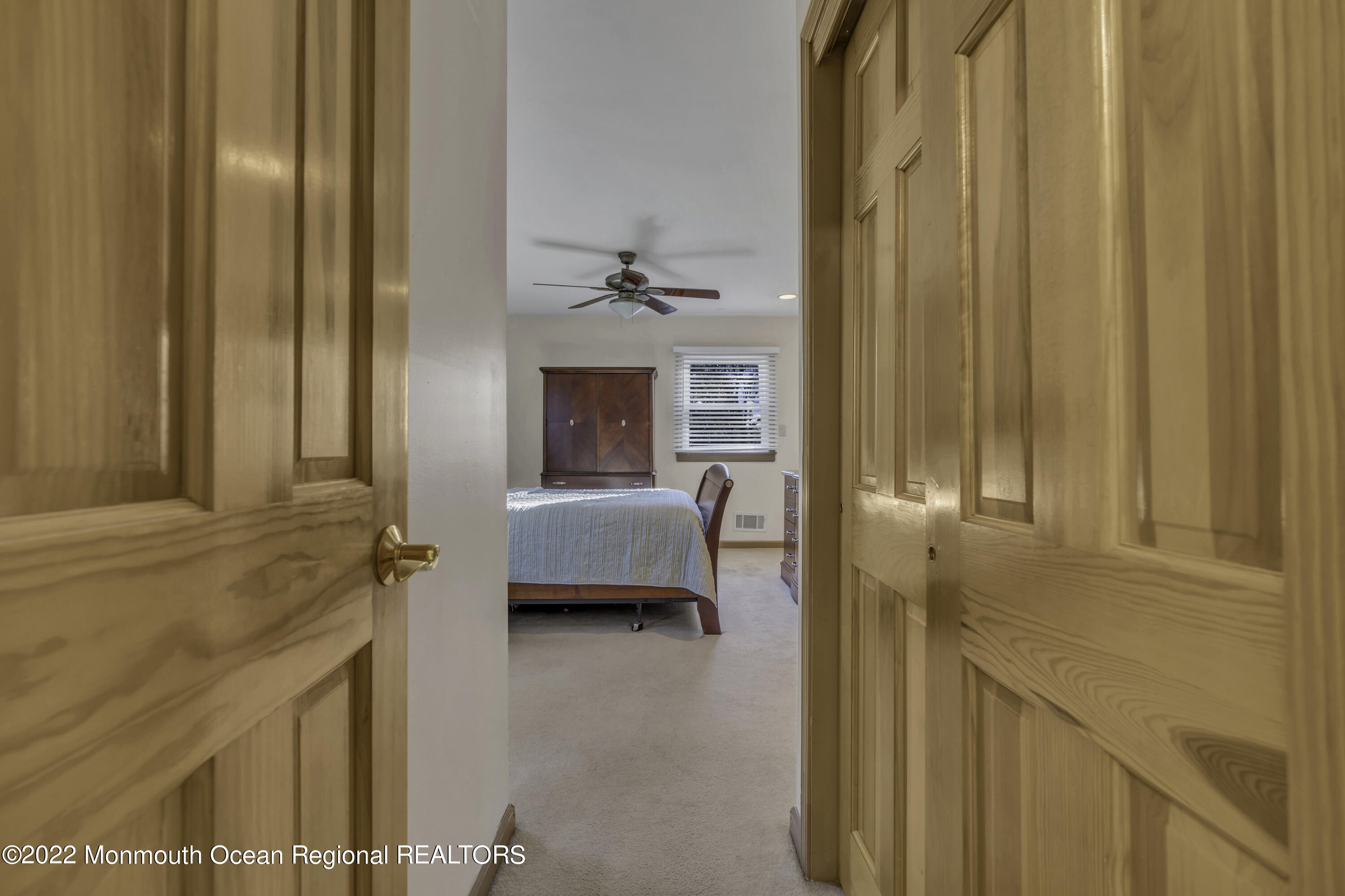 115 Greymoor Road Howell, NJ 07731 - Photo 14 of 38 a en suite bathroom with a granite countertop sink and a mirror