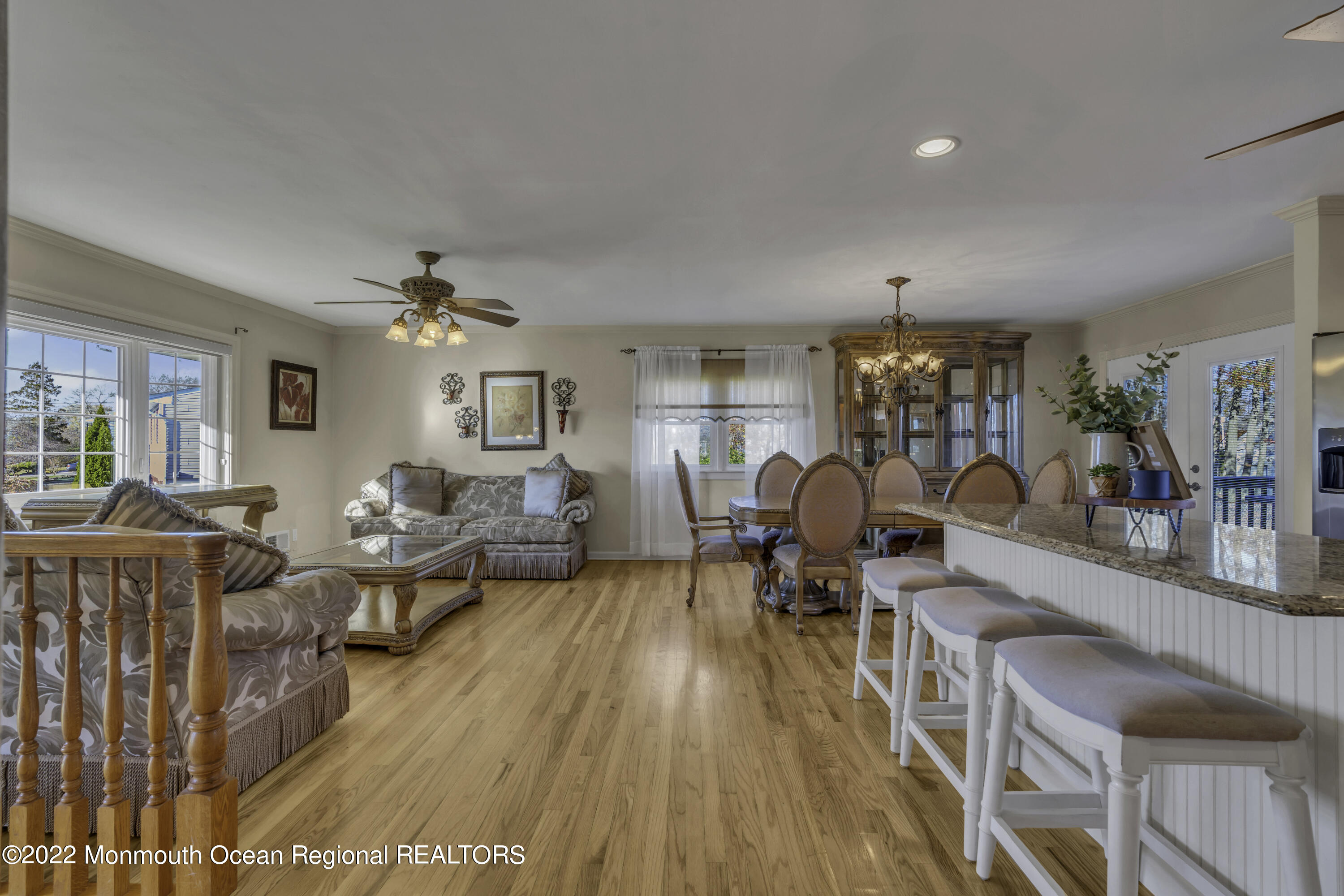 115 Greymoor Road Howell, NJ 07731 - Photo 19 of 38 a living room with lots of furniture and wooden floor