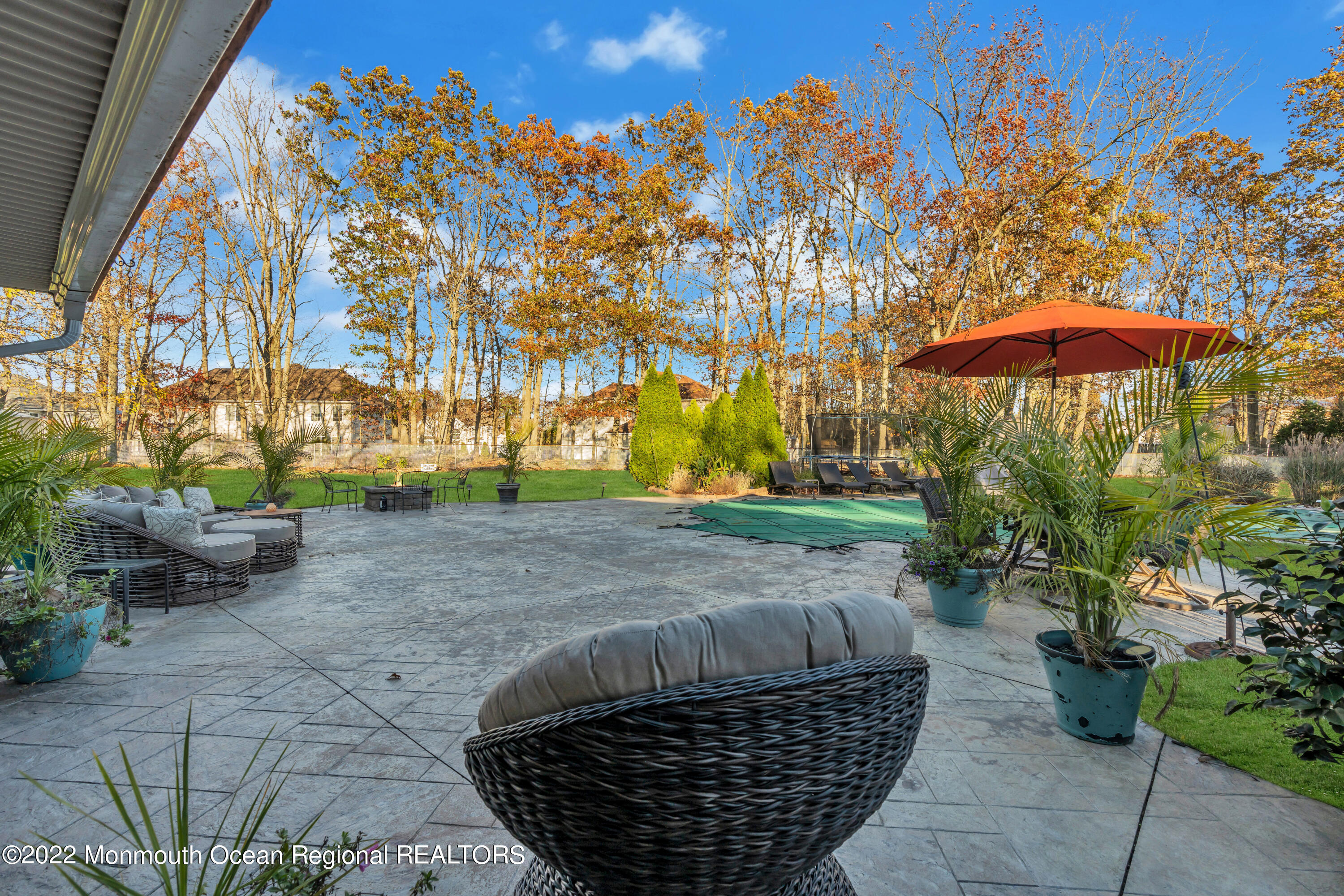 115 Greymoor Road Howell, NJ 07731 - Photo 28 of 38 a view of a backyard with sitting area