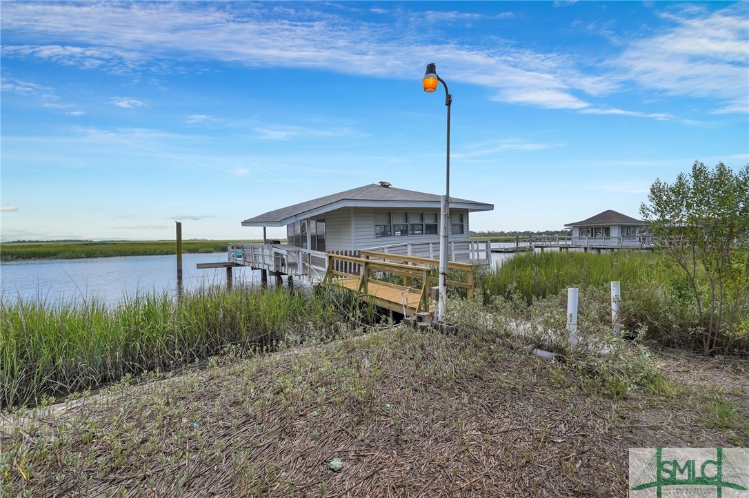 216 Oatland Island Road Savannah, GA 31410 - Photo 39 of 50 Covered Dock