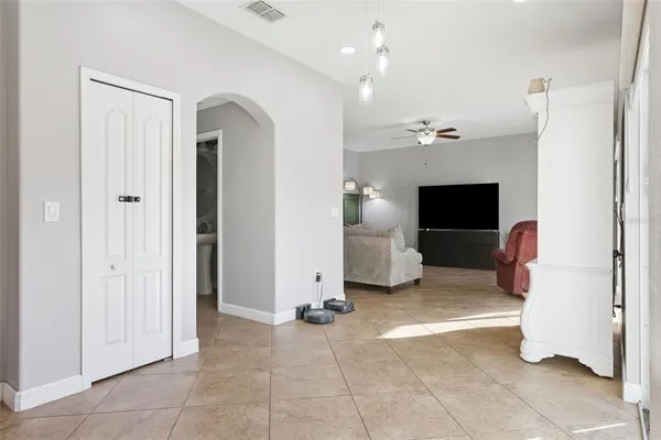 a view of a livingroom with a fireplace
