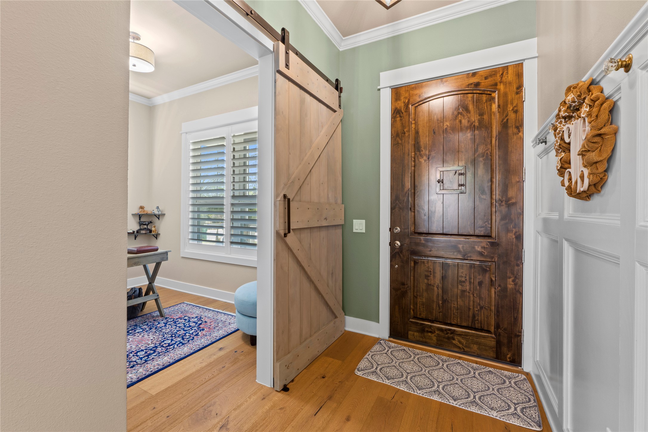 2004 Alegria Road Austin, TX 78757 - Photo 15 of 40 a view of an entryway with wooden floor