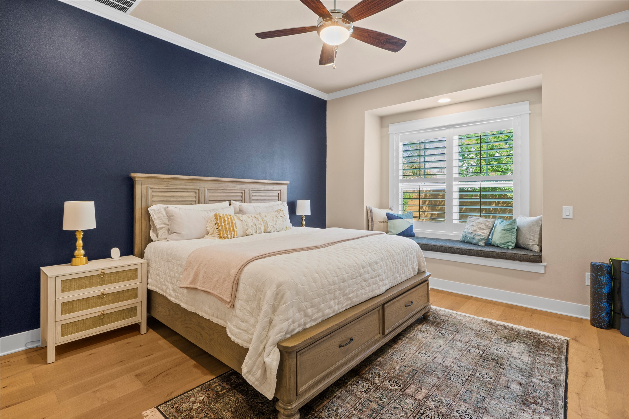 2004 Alegria Road Austin, TX 78757 - Photo 17 of 40 a bedroom with a bed and window