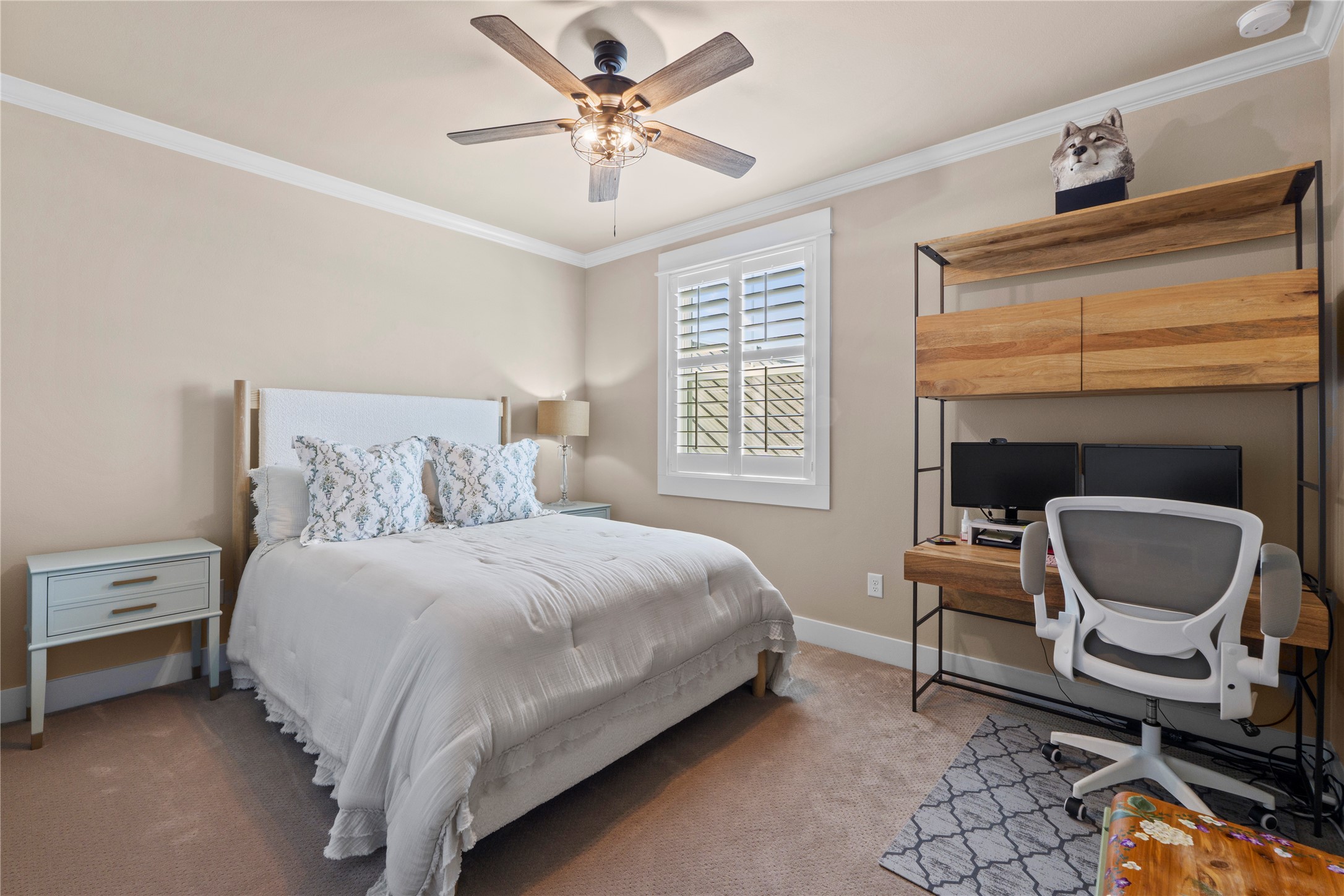 2004 Alegria Road Austin, TX 78757 - Photo 26 of 40 a bedroom with a bed chair and a window