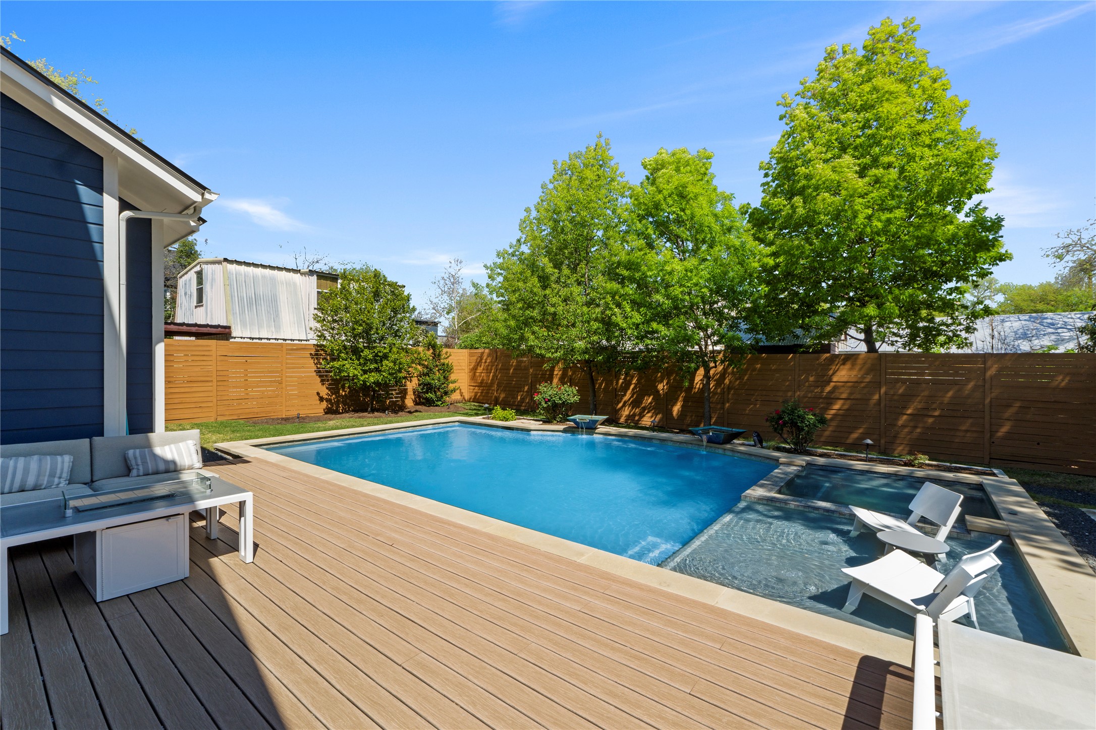 2004 Alegria Road Austin, TX 78757 - Photo 36 of 40 a view of a chairs and table in the balcony
