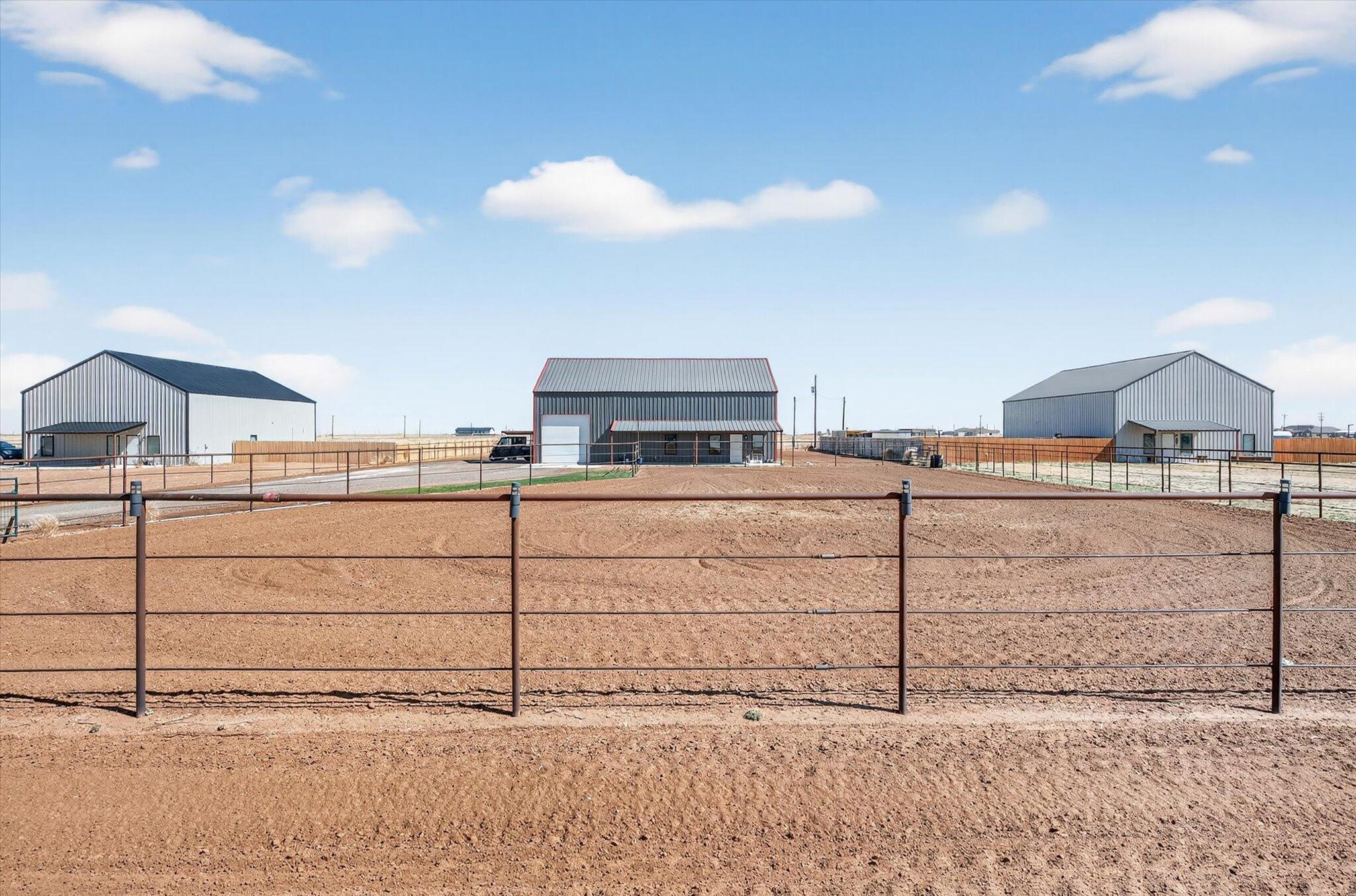 187 Allison Road Wilson, TX 79381 - Photo 32 of 35 a view of a garage