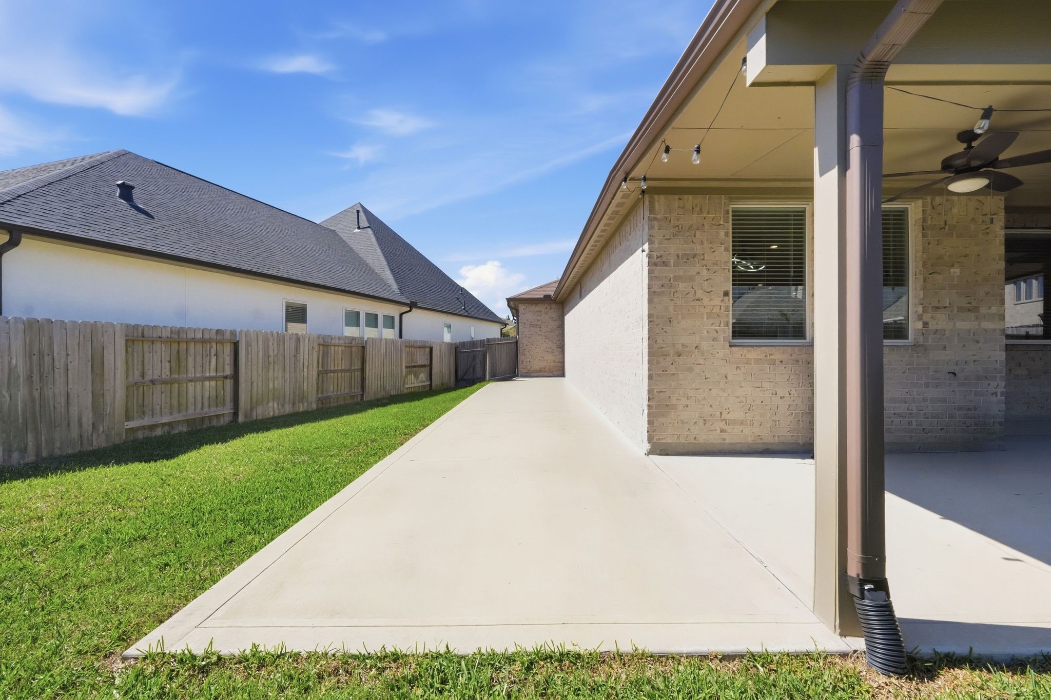2809 Andante Green Drive Spring, TX 77386 - Photo 44 of 50 a view of a back yard of the house