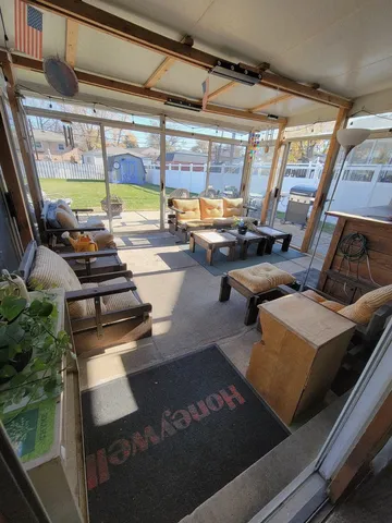 a view of storage and utility room