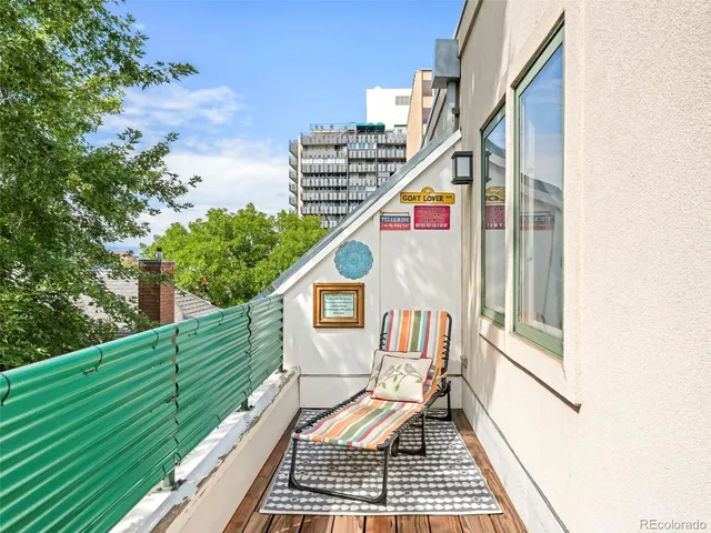 a view of outdoor space and deck