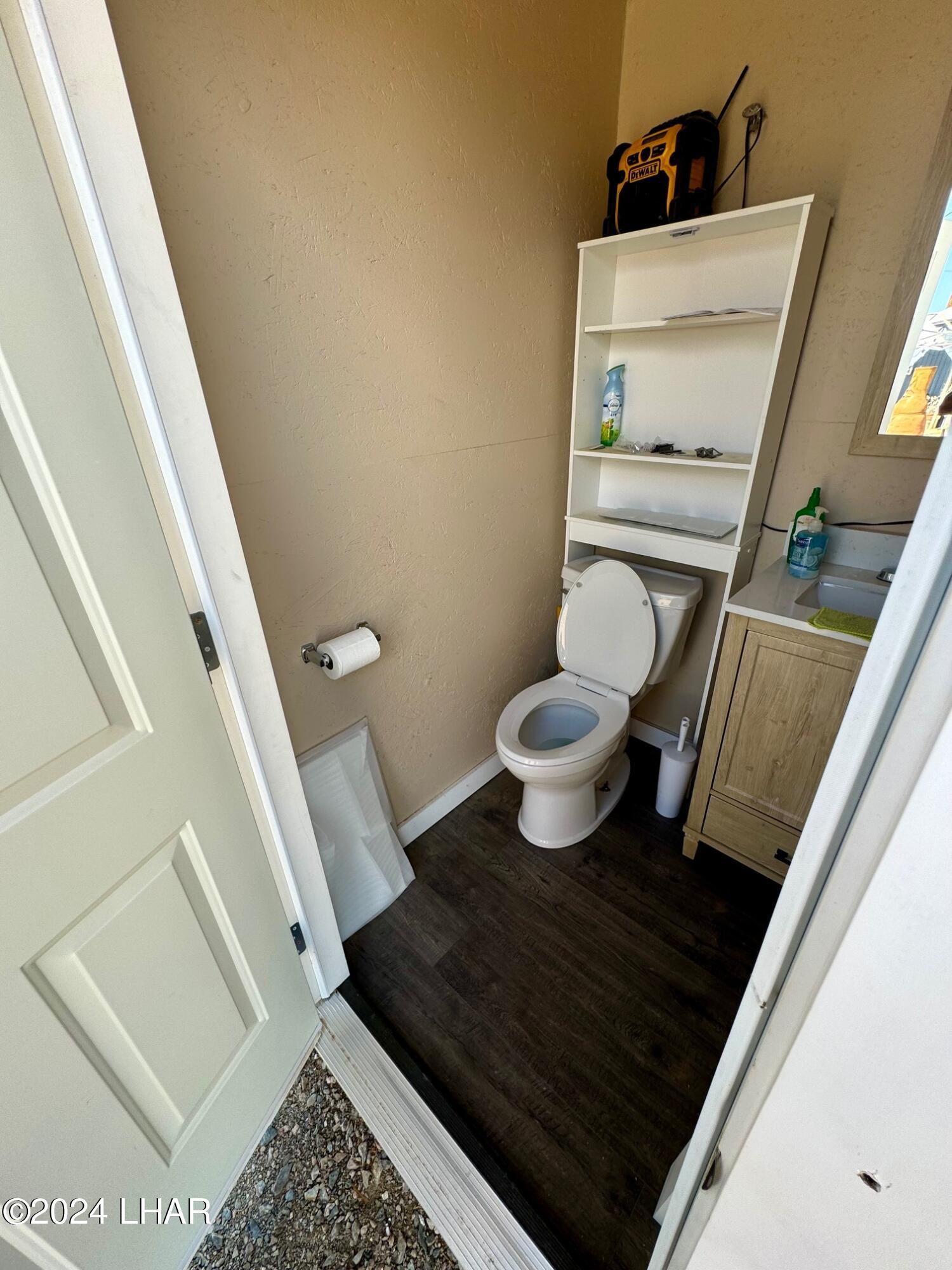 39880 McVay Road Salome, AZ 85348 - Photo 16 of 27 Flushable Outhouse with Sink.