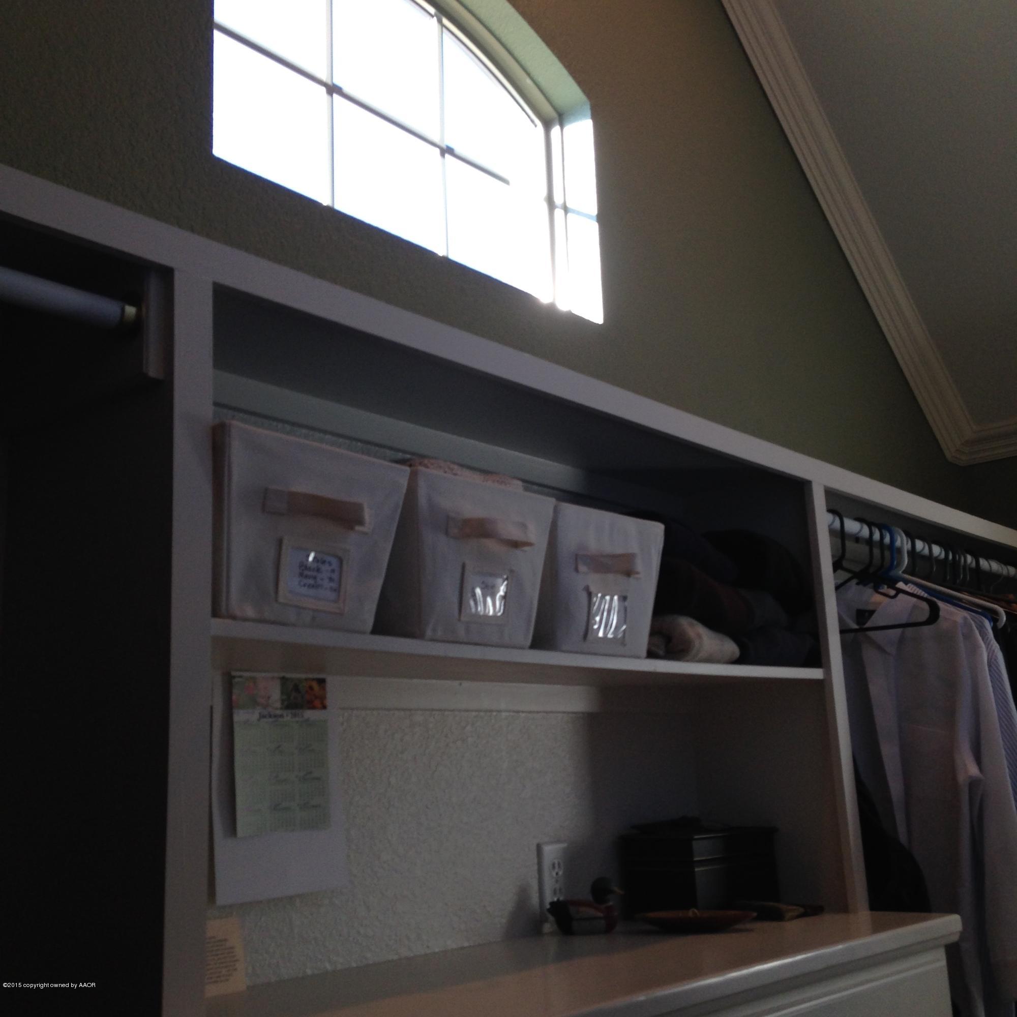 6006 Riley Elizabeth Drive Amarillo, TX 79119 - Photo 34 of 42 shelves in master closet