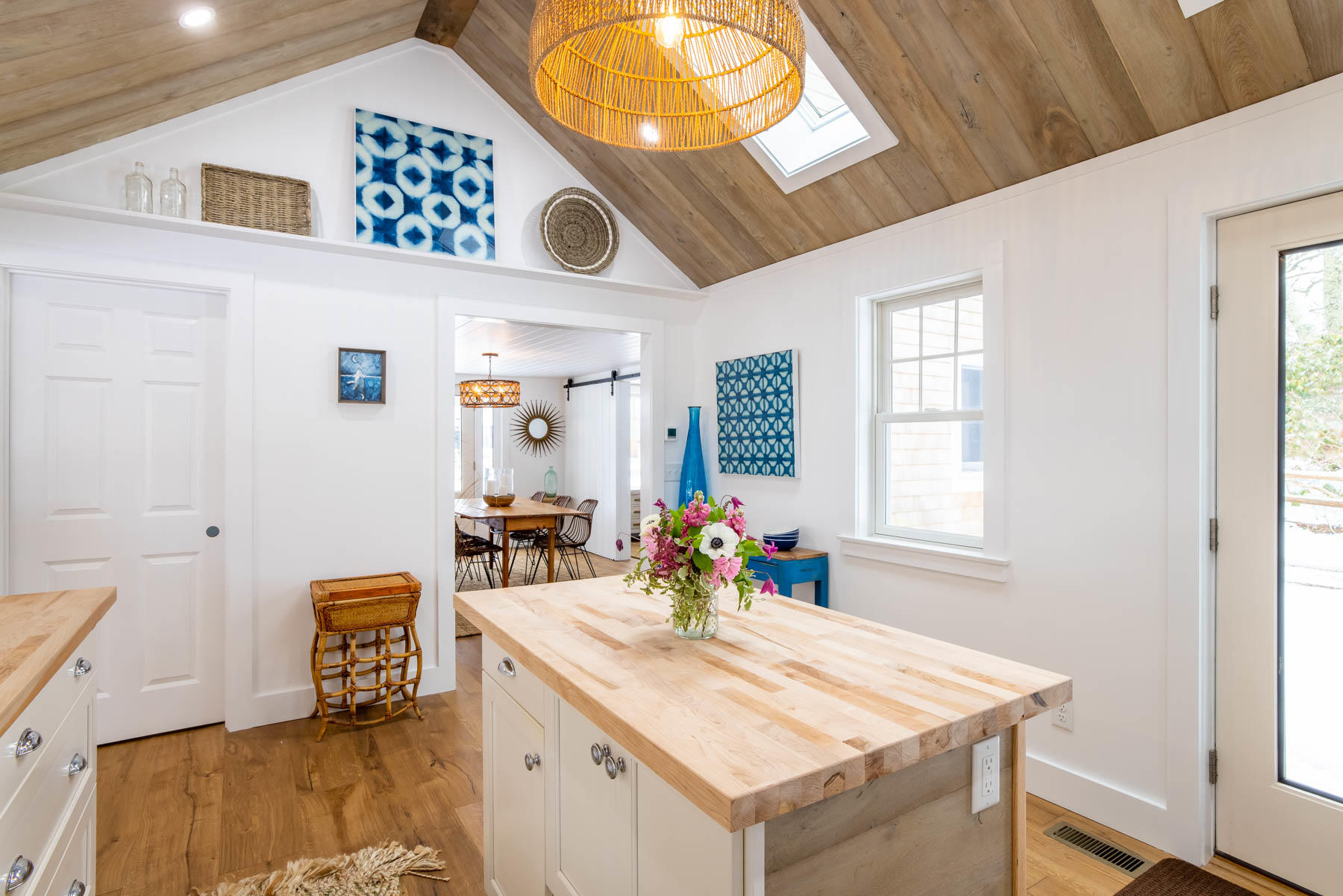 79 Edgartown - West Tisbury Road Edgartown, MA 02539 - Photo 3 of 17 a view of a kitchen area with furniture and window