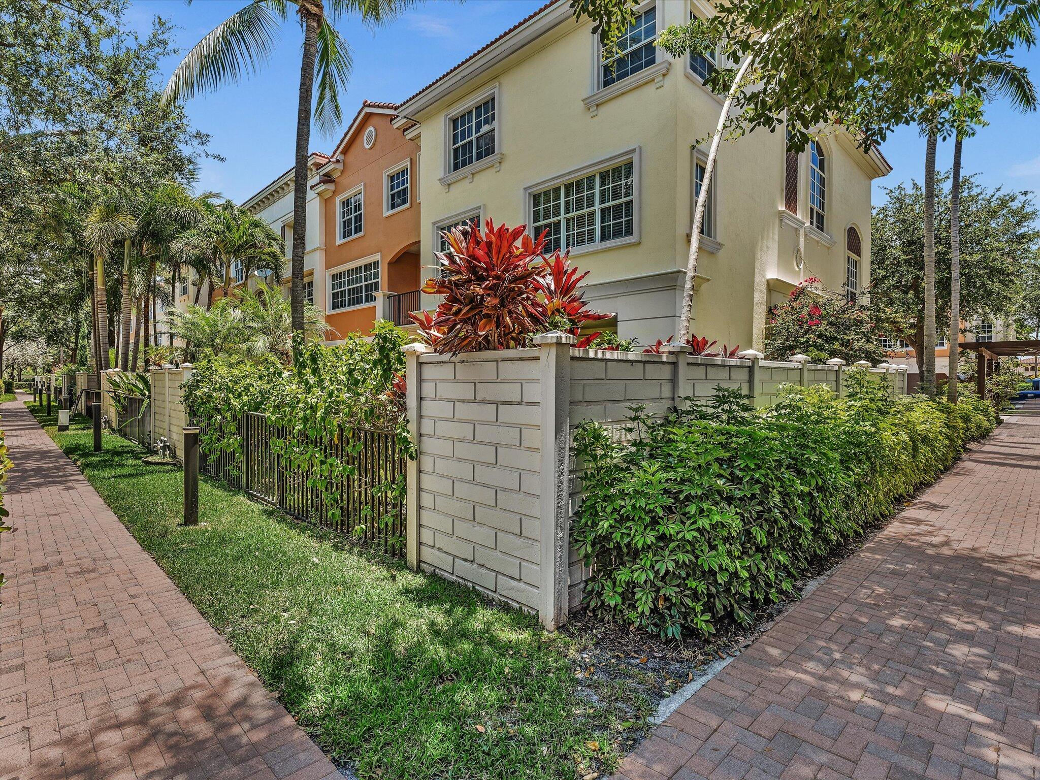 5575 Northeast Trieste Way Boca Raton, FL 33487 - Photo 12 of 38 Back view of Townhouse