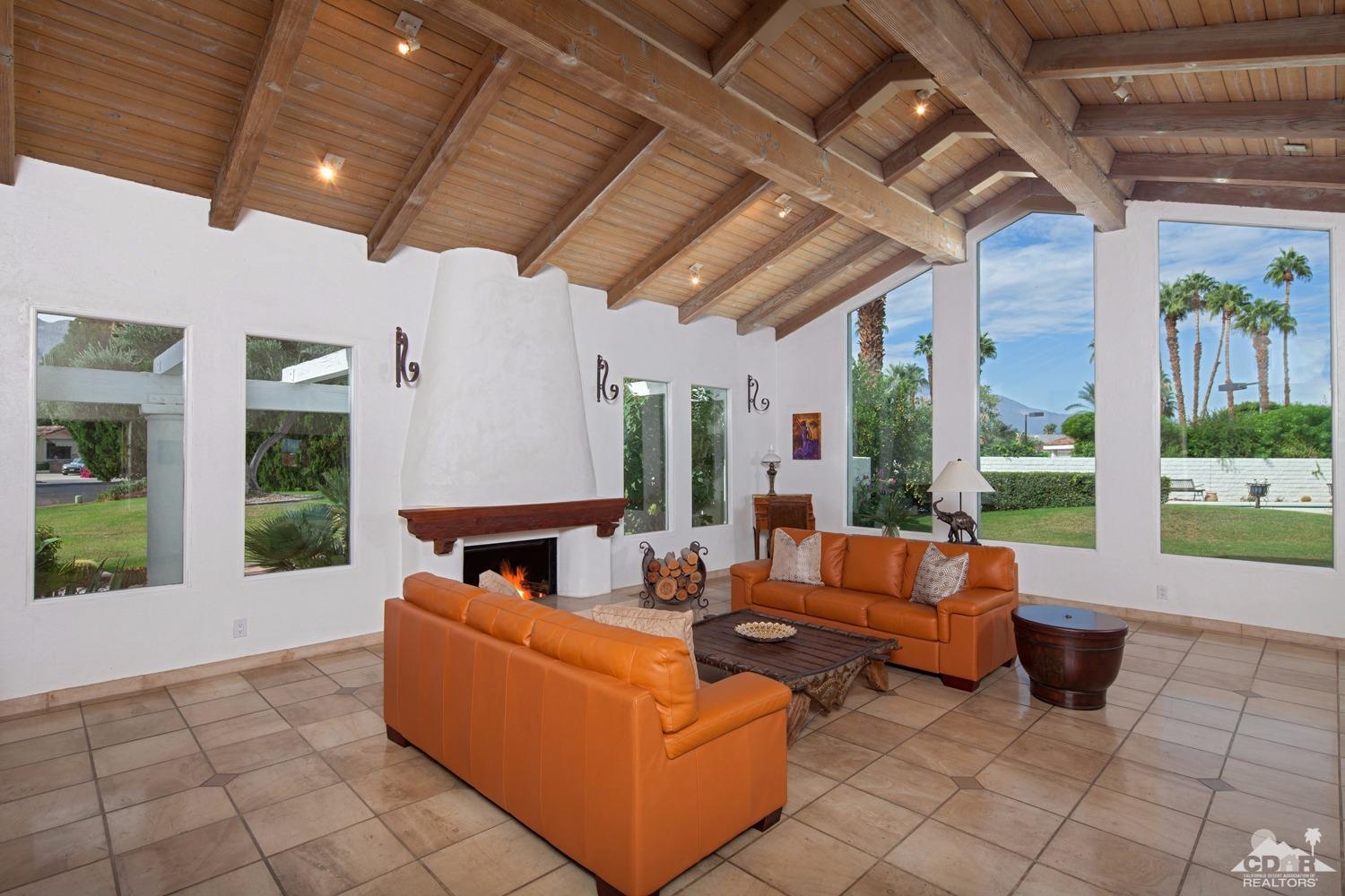 2 Vista Santa Rosa Rancho Mirage, CA 92270 - Photo 24 of 60 a outdoor space with patio the couches and a dining table with outer view