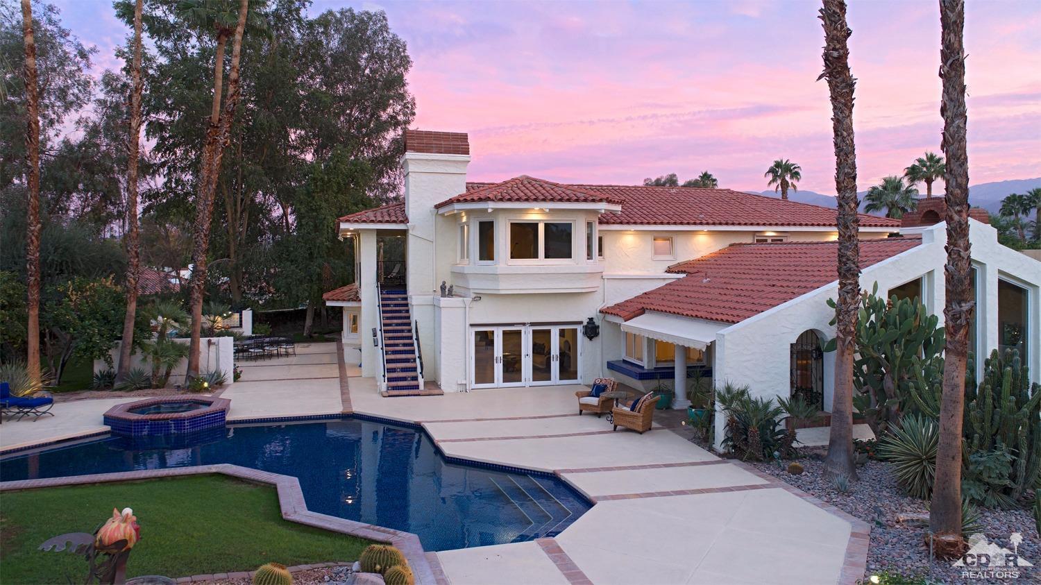 2 Vista Santa Rosa Rancho Mirage, CA 92270 - Photo 55 of 60 a view of a house with a patio
