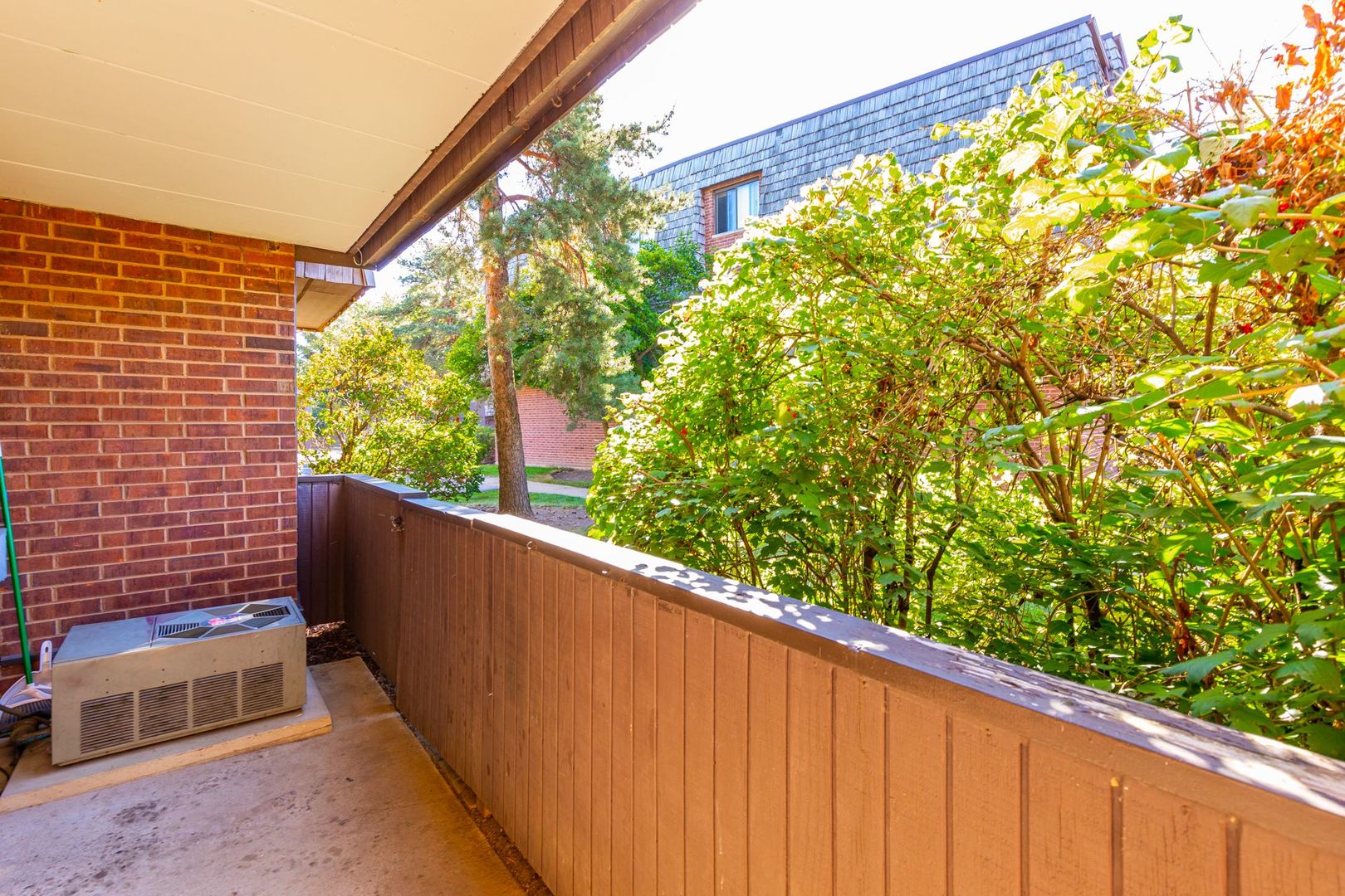 486 Timber Ridge Drive, Unit 102 Carol Stream, IL 60188 - Photo 17 of 23 a view of a balcony with an outdoor space