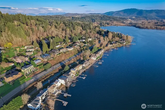 a view of a city with ocean view