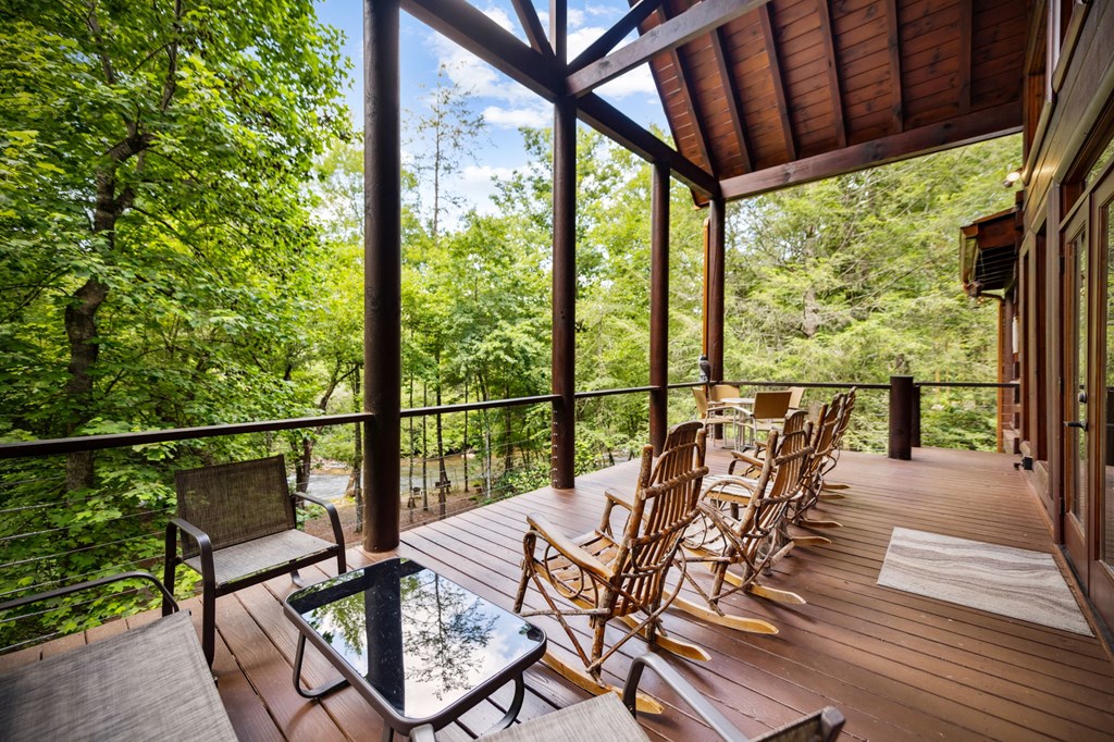 1082 Sunset Road Epworth, GA 30541 - Photo 58 of 69 a view of a two chairs in the balcony
