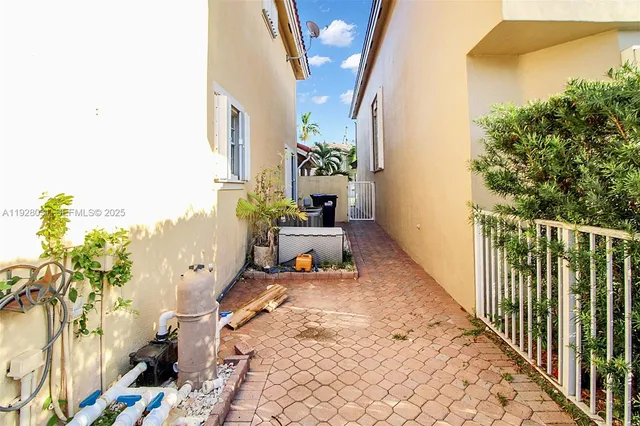 a view of balcony and patio