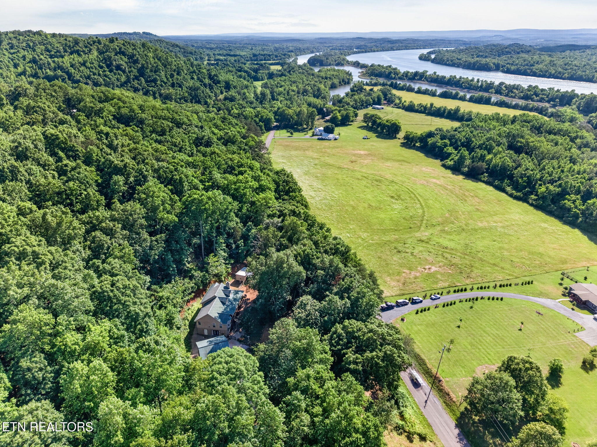 511 Lower River Road Decatur, TN 37322 - Photo 44 of 51 Aerial View w/River