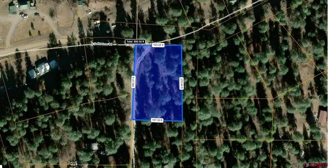 $39,900 | 706 Hilltop Drive, Pagosa Springs, CO 81147