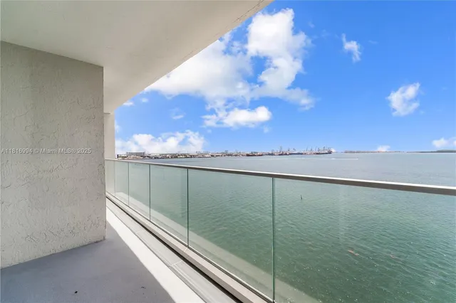 a view of a room with racks on th wall