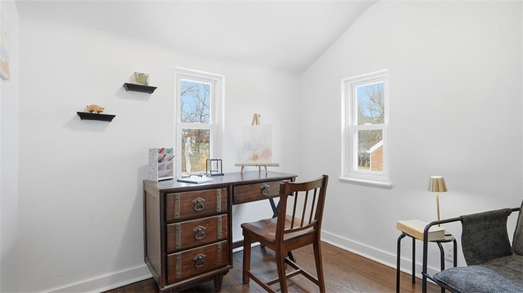 502 Weyman Road Pittsburgh, PA 15236 - Photo 21 of 39 a view of a workspace with furniture and window