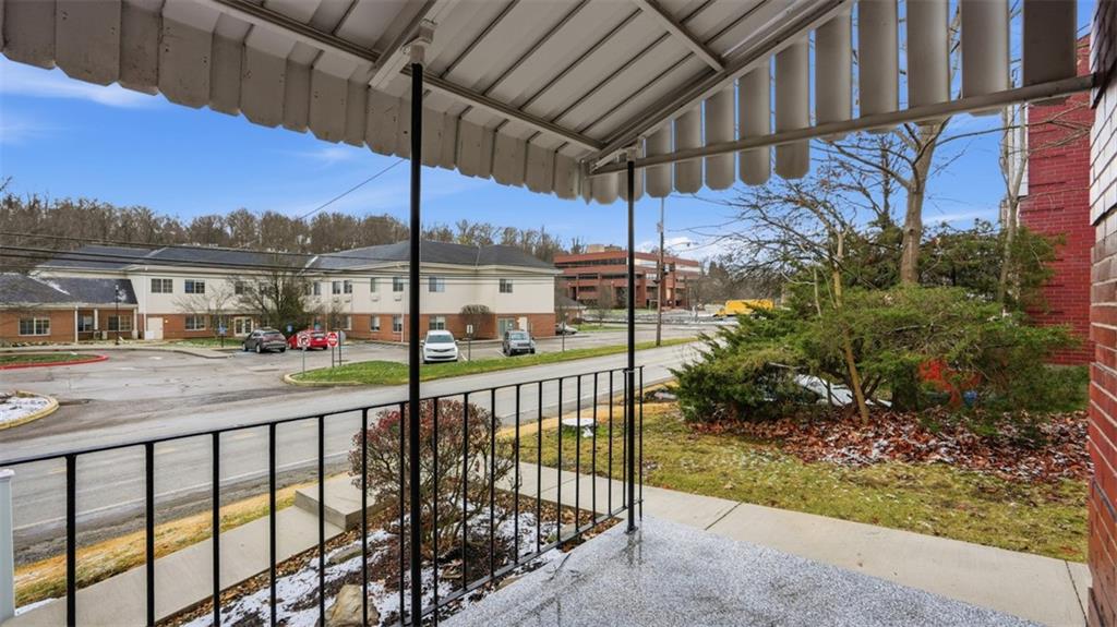 502 Weyman Road Pittsburgh, PA 15236 - Photo 4 of 39 a view of a street from a balcony