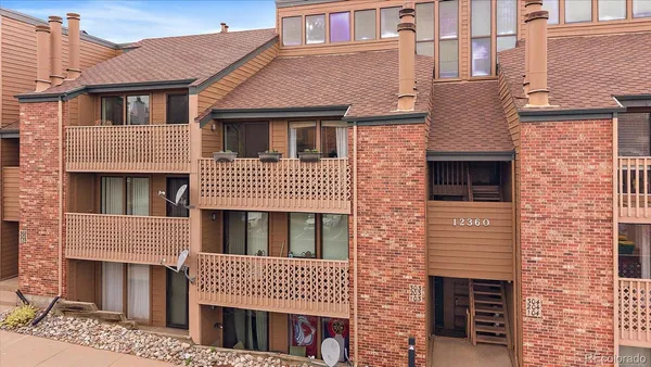 a front view of a house with a door