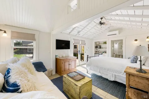 a view of a storage room