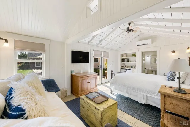 a view of a storage room