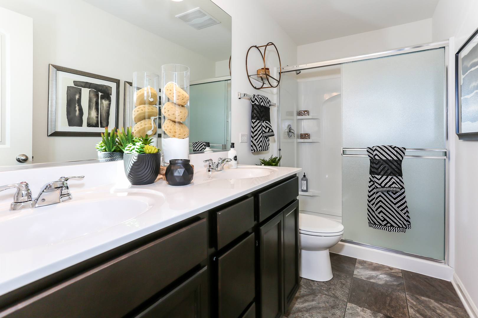 2307 Upland Road Pingree Grove, IL 60140 - Photo 10 of 30 a bathroom with a sink and a mirror