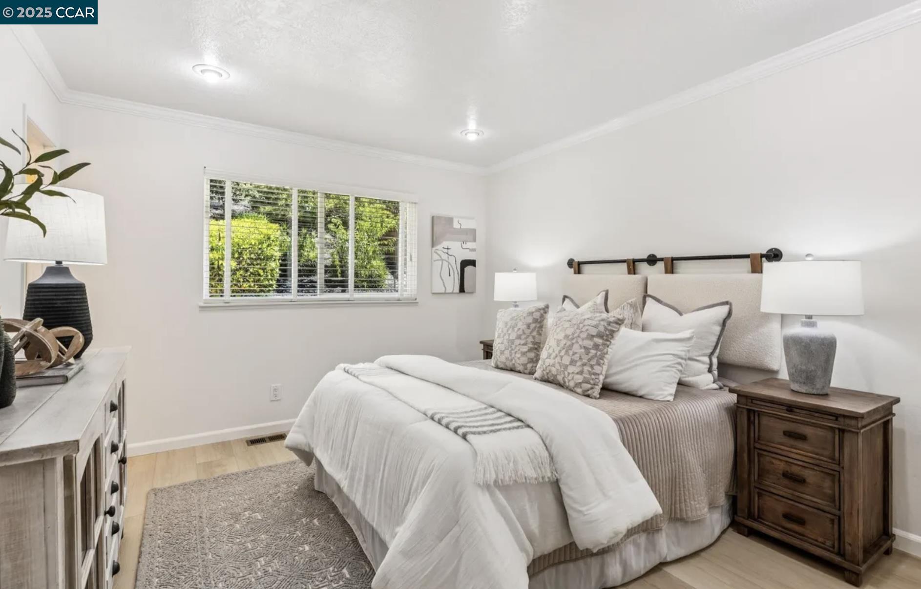 1600 Springbrook Road Walnut Creek, CA 94597 - Photo 10 of 20 a bed room with a bed and a tv