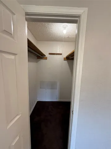 a view of walk in closet