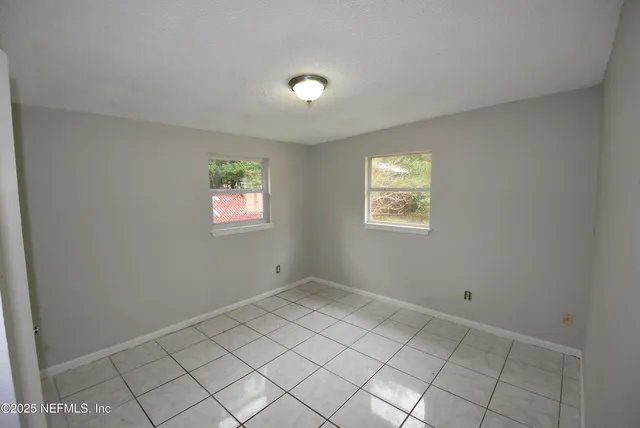 a view of room with window