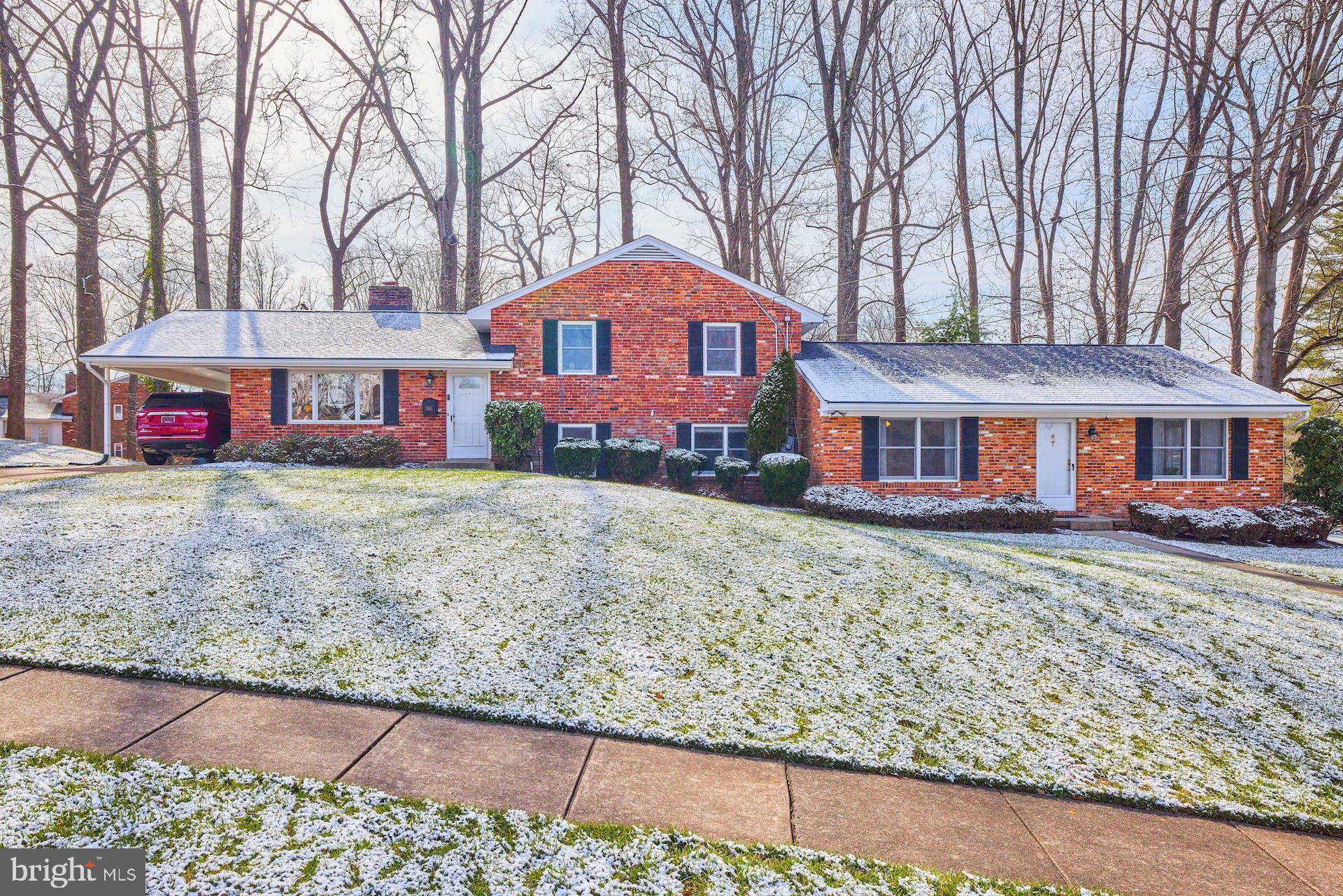 7613 Hamlet Street Springfield, VA 22151 - Photo 1 of 49 Expanded Brick Rambler/Split Level