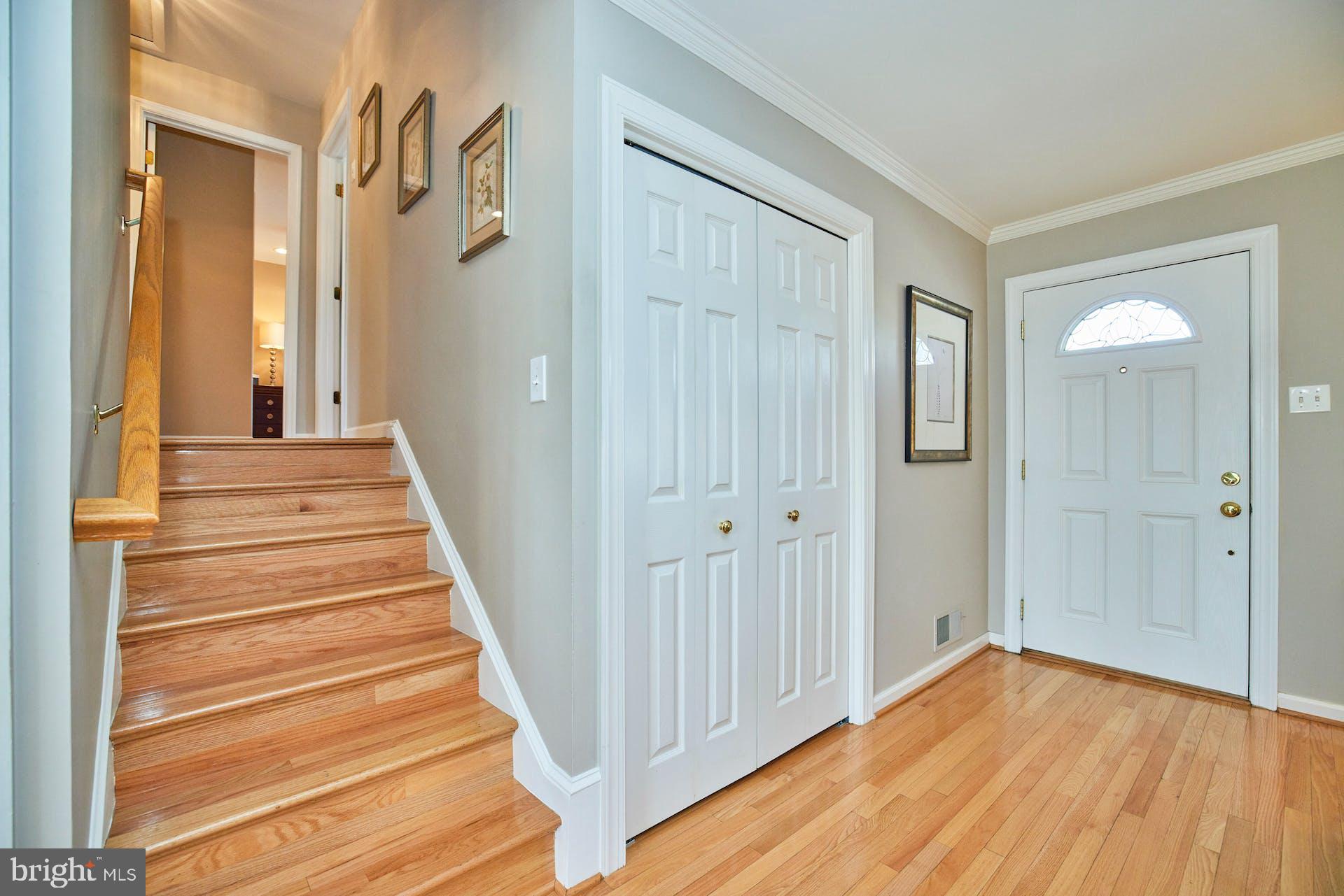 7613 Hamlet Street Springfield, VA 22151 - Photo 14 of 49 Half flight of stairs to bedroom level