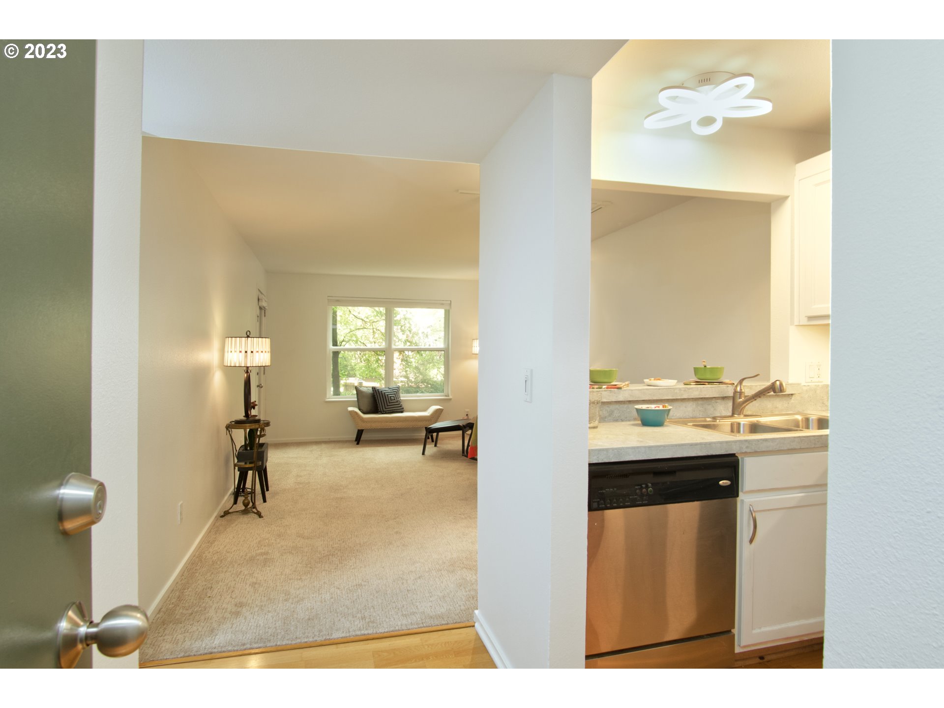 1500 Southwest Park Avenue, Unit 118 Portland, OR 97201 - Photo 3 of 30 a view of living room with granite countertop furniture