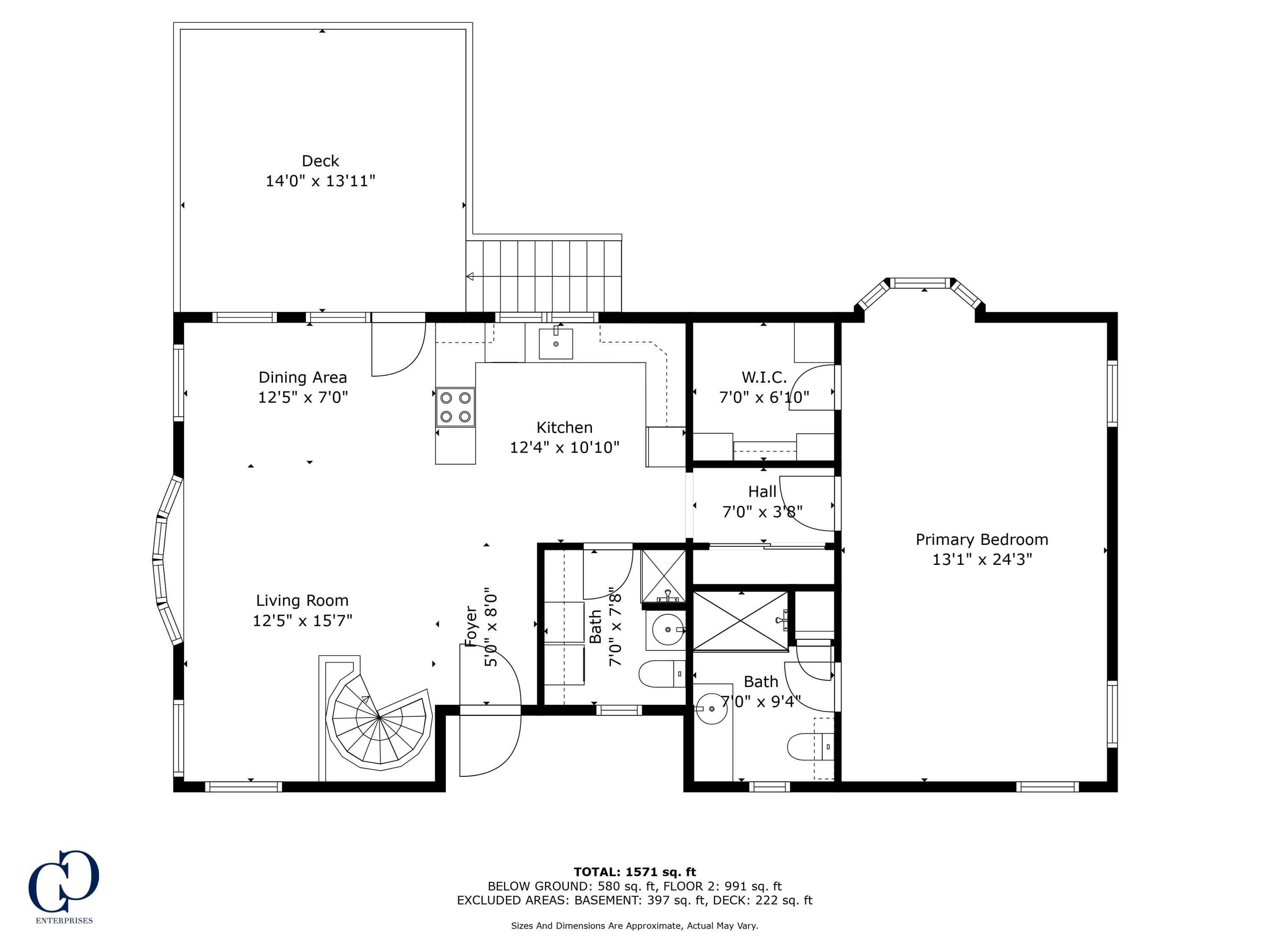 10 Quamhassett Road Buzzards Bay, MA 02532 - Photo 25 of 30 a picture of a floor plan