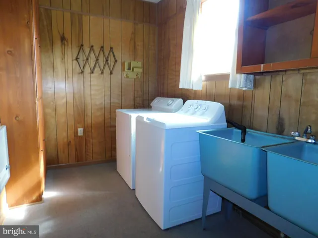 a room with storage and utility