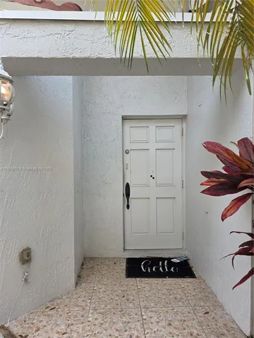 a view of a closet area